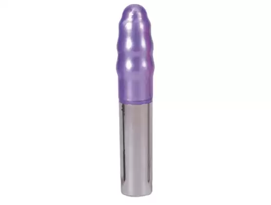 Purple Waterproof Ultra 7 Pearl Ribbed Massager