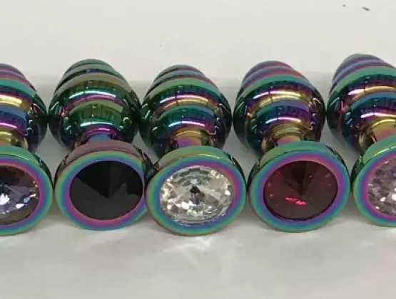 Rainbow Wild Passion Butt Plug Small