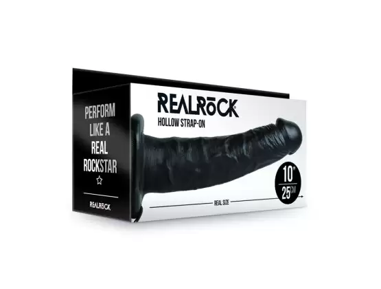 REALROCK Hollow Strap-on - 24.5 cm