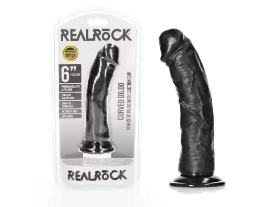 REALROCK Realistic Curved Dildo 15.5 cm