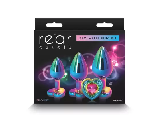 Rear Assets Trainer Kit- Multicolour Rainbow Heart
