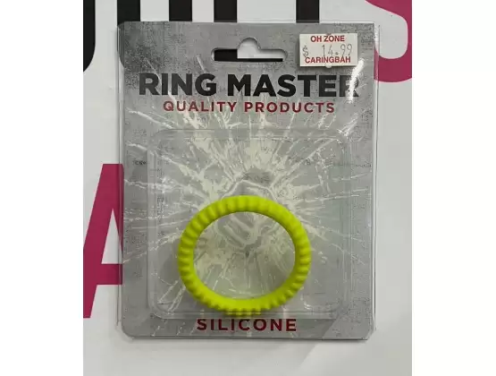 Ring Master Ribbed Silicone Cock Ring
