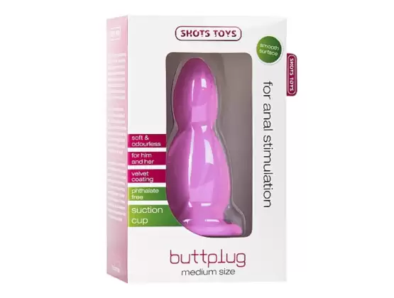 Shots Toys Buttplug Medium Size