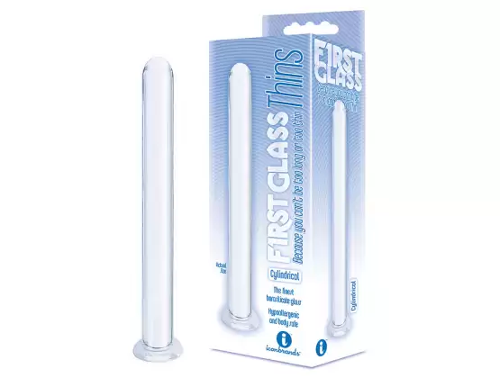 The 9's Glass Thins - Cylindrical Glass Plug