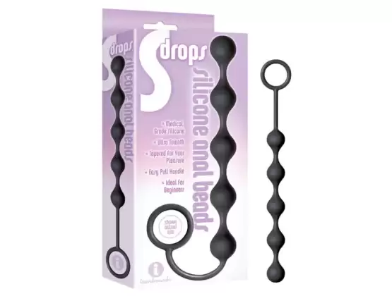 The 9's S-Drops - Silicone Anal Beads