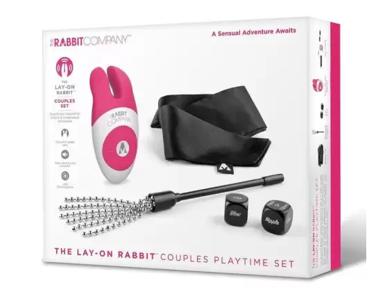The Lay-On Rabbit Couples Playtime Set