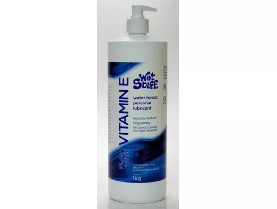 Wet Stuff With Vitamin E Lubricant Pump Top