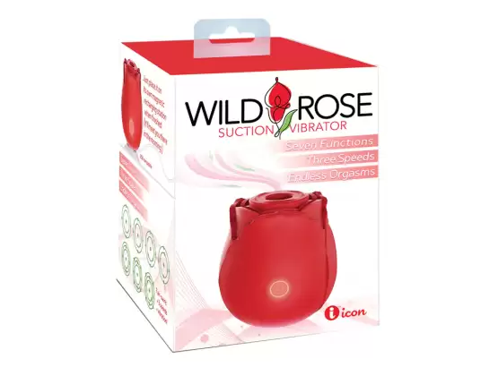 Wild Rose SUCTION VIBRATOR Air Pulse Stimulator