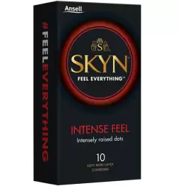 Ansell SKYN Intense Feel Condom 10 Pack