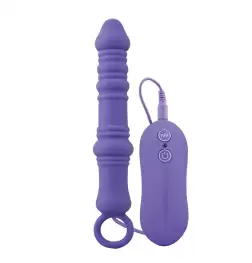 Aphrodisia Dutch Cannon Vibrating Anal Plug Purple