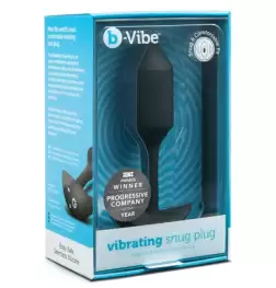 b-Vibe Vibrating Snug Plug Medium