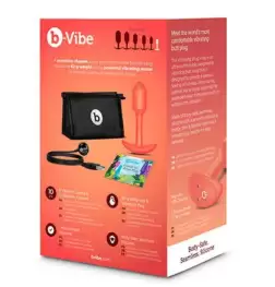 b-Vibe Vibrating Snug Plug 1