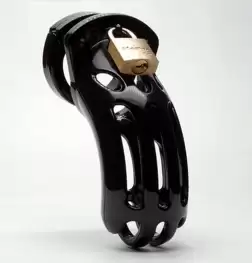 CB The Curve Black - Male Chastity Cock Cage Kit