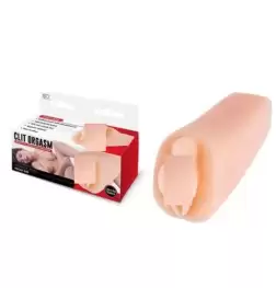 Clit Orgasm - Flesh Vagina Stroker