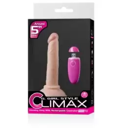 G-Girl Style Climax 5" Vibrating Dong Version 2