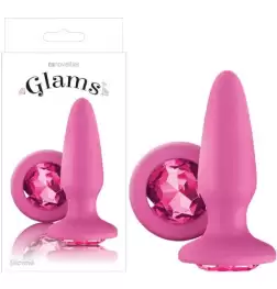 Glams Butt Plug with Sparkling Gem