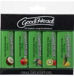 GoodHead Oral Delight Gel -  5 Pack