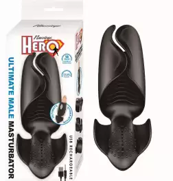 HERO Ultimate Male Masturbator - Black