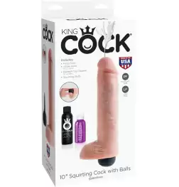 King Cock Squirting Cock with Balls Flesh