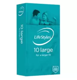 Lifestyle Larger Condoms 10 pieces