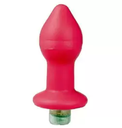 Lily Silicone Vibrating Butt Plug
