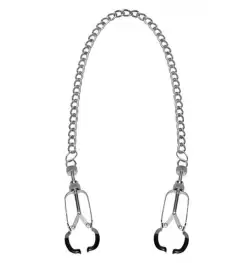 Caliper Nipple Clamps with Removable Chain