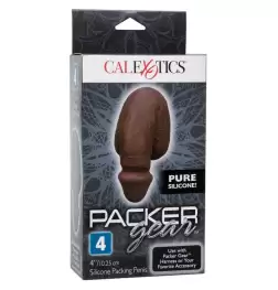Packer Gear Silicone Penis Black