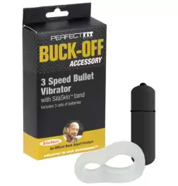 Perfect Fit Buck-Off 3 Speed Bullet Vibrator