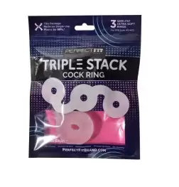 Perfect Fit Triple Stack Cock Ring
