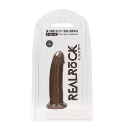Realrock Ultra Silicone Dildo Brown