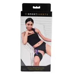 Sportsheets Dual Penetration Thigh Strap-On
