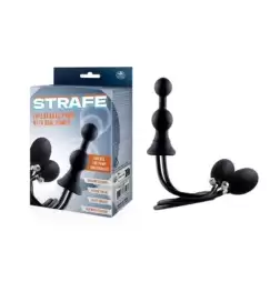 Strafe Inflatable Butt Plug with Dual Pumps