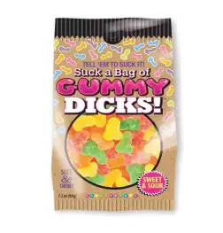Suck A Bag Of Gummy Dicks! 64 grams