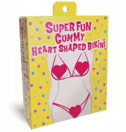 Super Fun Gummy Heart Shaped Bikini