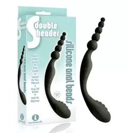 The 9's S-Double Header - Double Ended Anal Beads