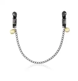 Alligator Nipple Clamps With Bell And Chain