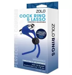 Zolo Rechargeable Cock Ring and Lasso